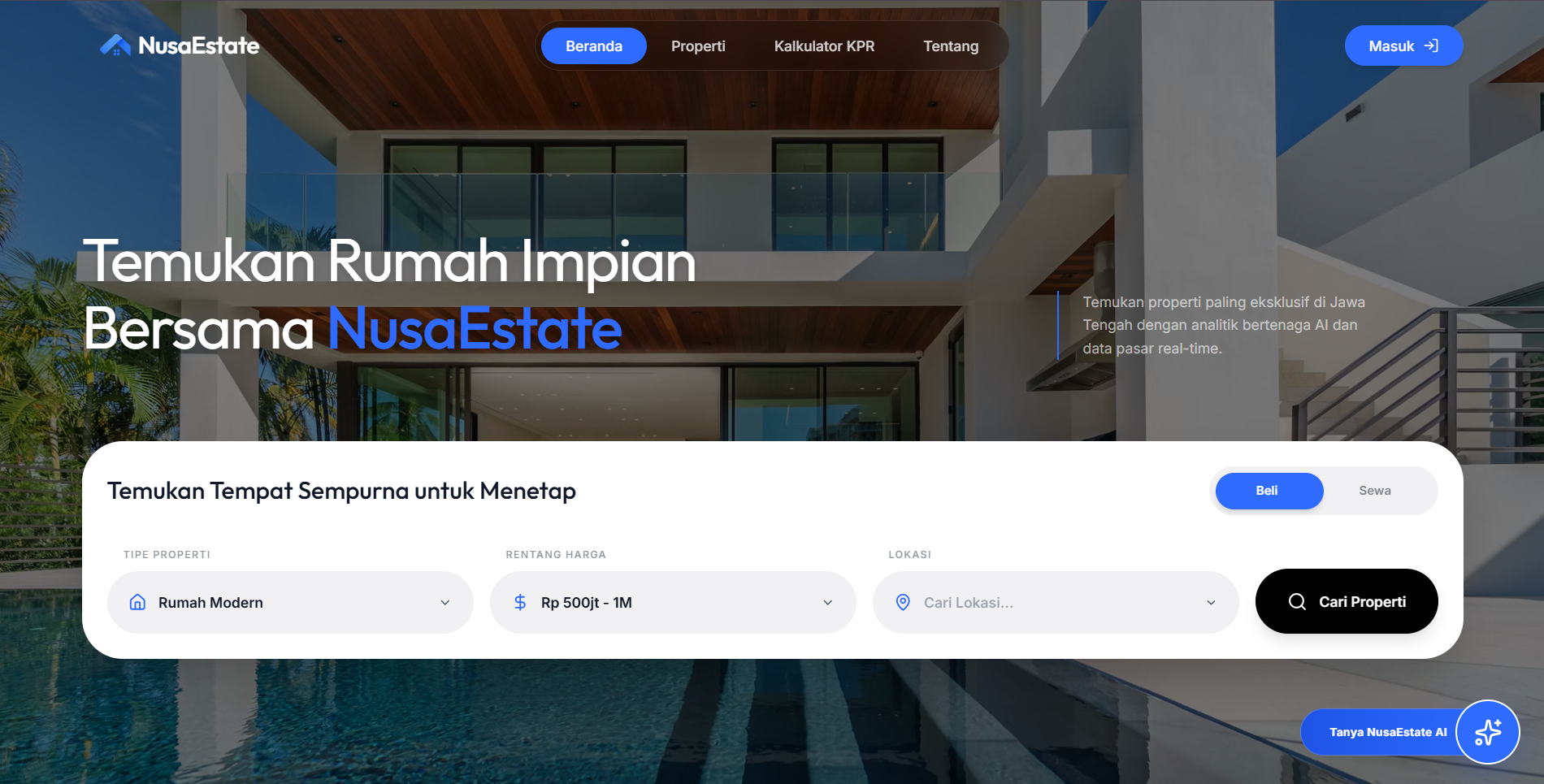 NusaEstate preview